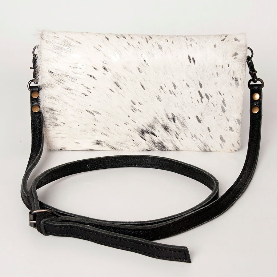 American Darling Small Cross body Bag, Hair-On Cowhide, Genuine Full Grain Western Purse
