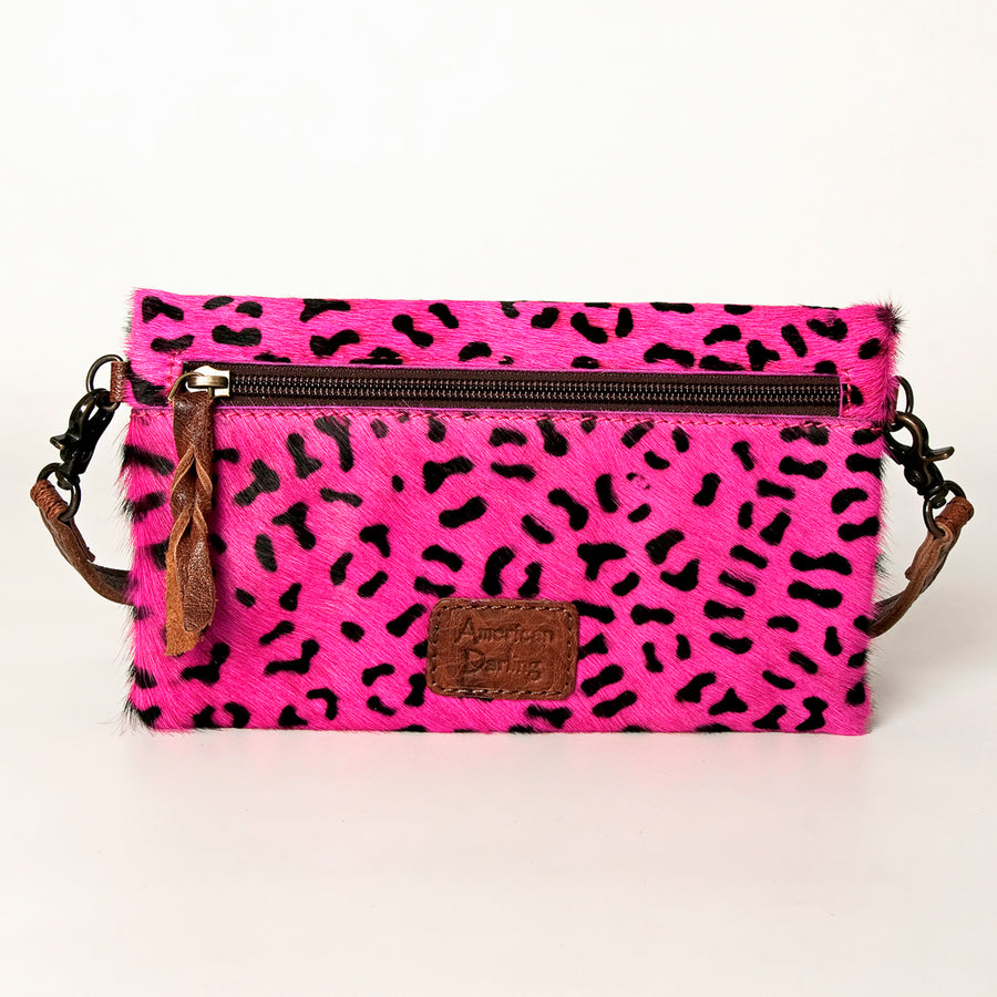 American Darling Small Cross body Bag, Hair-On Cowhide, Genuine Full Grain Western Purse