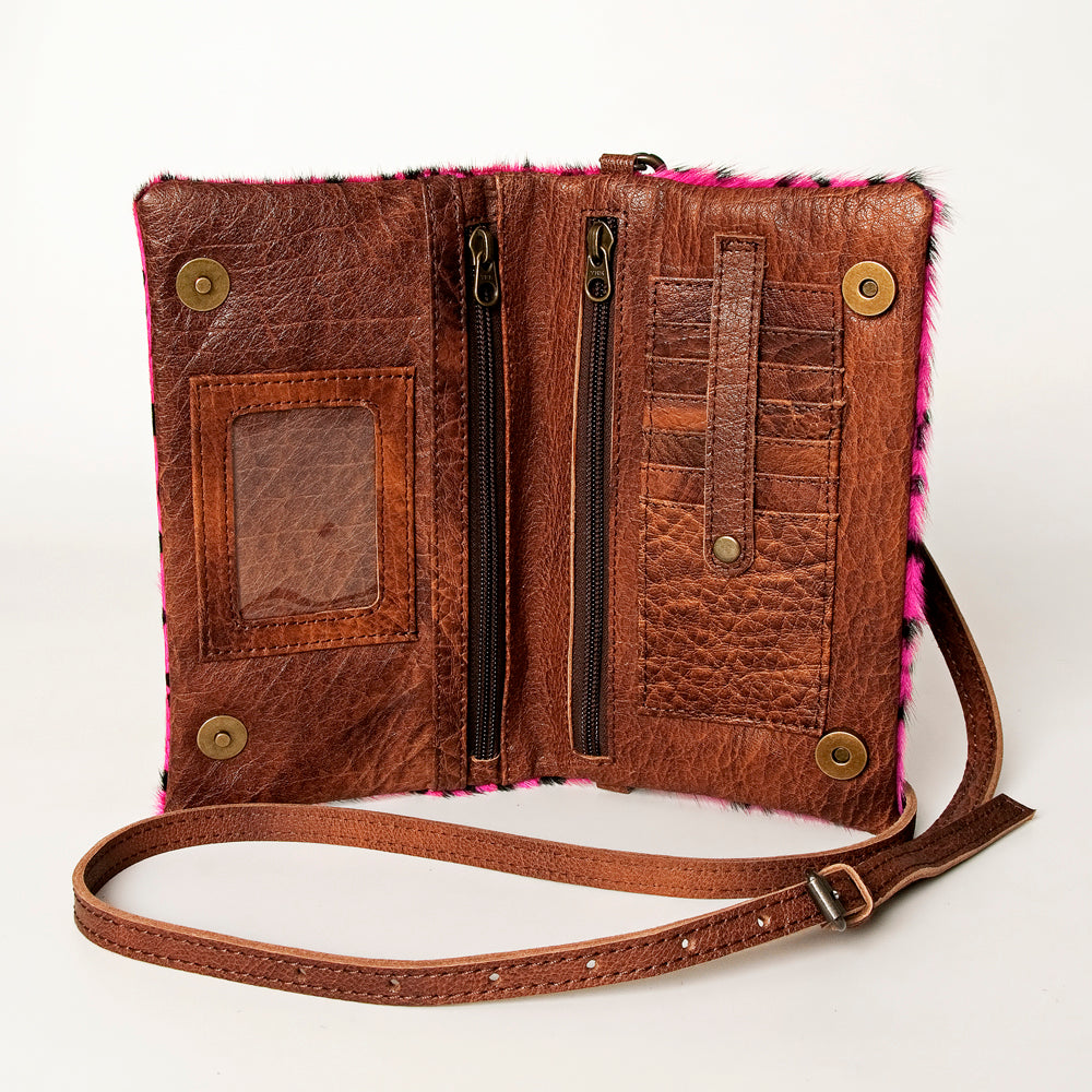 American Darling Small Crossbody Hair On Genuine Leather Western Women Bag Handbag Purse | for Cute