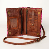 American Darling Small Crossbody Hair On Genuine Leather Western Women Bag Handbag Purse | for Cute