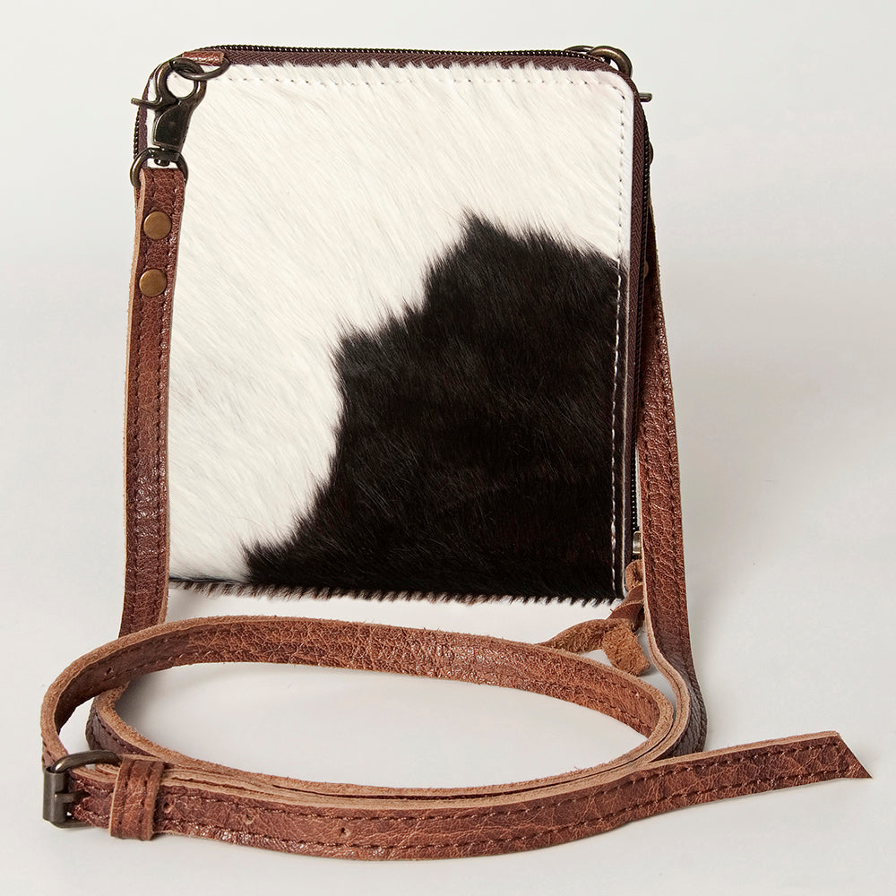 American Darling Small Crossbody Hair-On Genuine Leather Western Women Bag Handbag Purse | for Cute