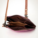 American Darling Small Crossbody Hair-On Genuine Leather Western Women Bag Handbag Purse | for Cute