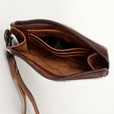 American Darling Coin Purse Hair on Genuine Leather Western Women Bag | Handbag Wristlet Travel Clutch