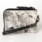 American Darling Coin Purse Hair on Genuine Leather Western Women Bag | Handbag Wristlet Travel Clutch