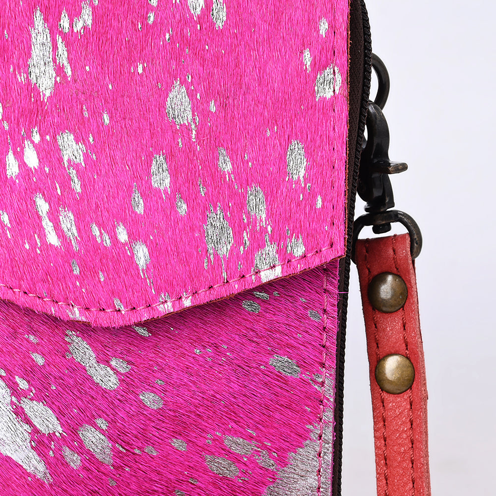 American Darling Cell Phone Holder Hand Tooled Genuine Leather Western Women Bag Purse | Case