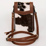 American Darling Cell Phone Holder Hand Tooled Genuine Leather Western Women Bag Purse | Case