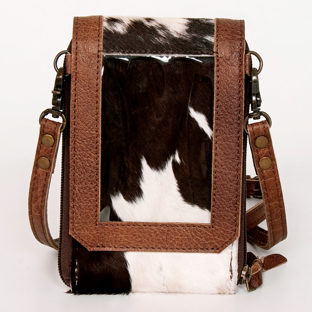 American Darling Cell Phone Holder Hand Tooled Genuine Leather Western Women Bag Purse | Case