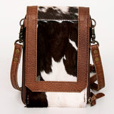 American Darling Cell Phone Holder Hand Tooled Genuine Leather Western Women Bag Purse | Case