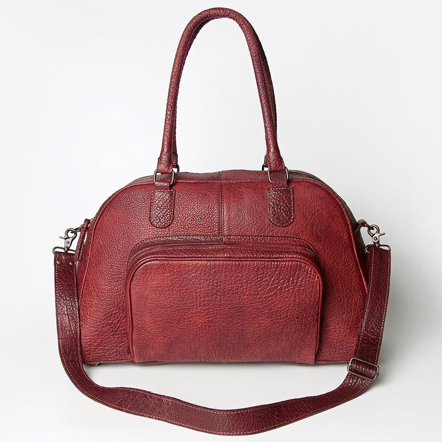 Never Mind Nmbgz121C Tote Vintage Handmade Genuine Cowhide Leather Women Bag Western Handbag Purse