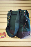 11”W x 12”H x 6”D Hunting Field Bag Leather Canvas