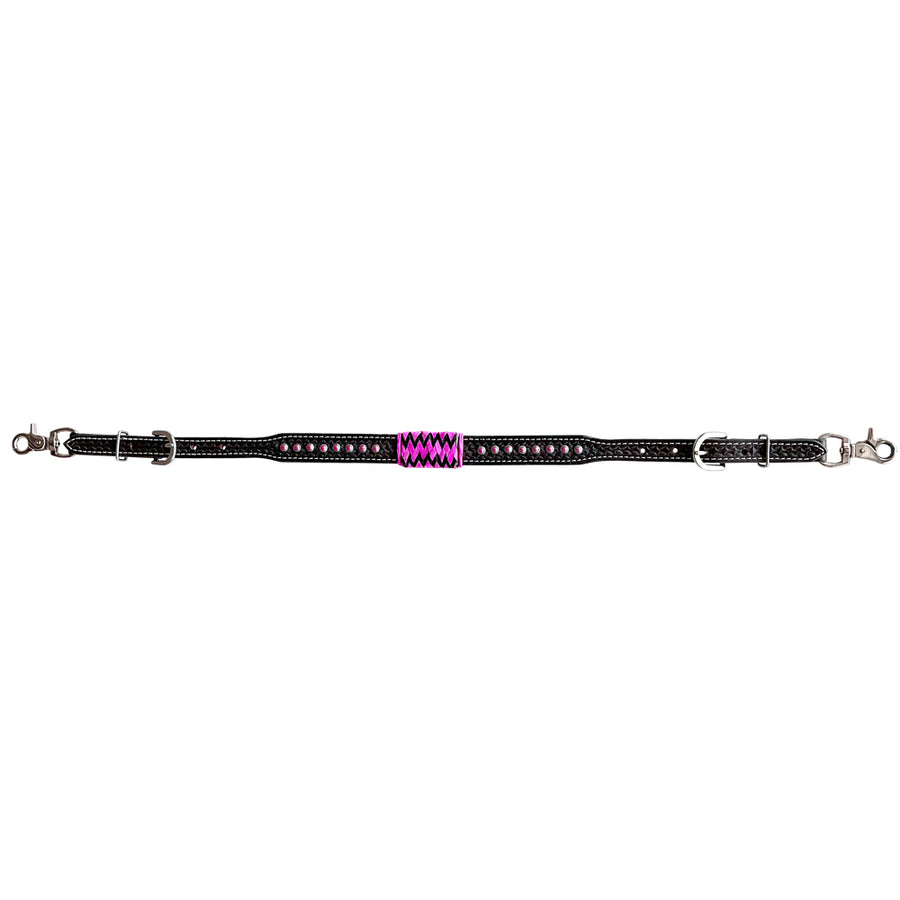 Bar H Equine Genuine Western American Leather Horse Wither Strap - Uhorse
