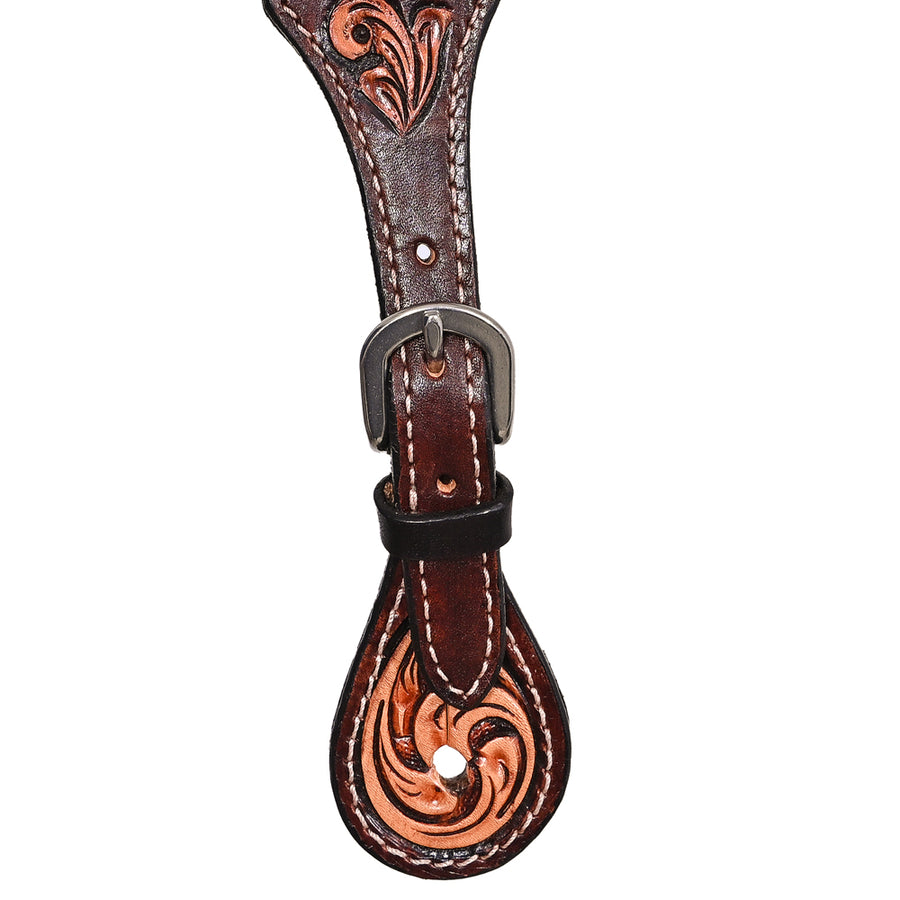 Bar H Equine Leather Spurs Straps for Adults Western Womens Spur Horse Riding Barrel Racing Show and Rodeo Strap Adult Women