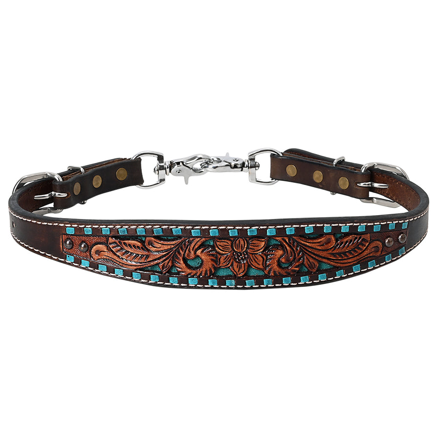 Bar H Equine Genuine Western American Leather Horse Wither Strap - Uhorse