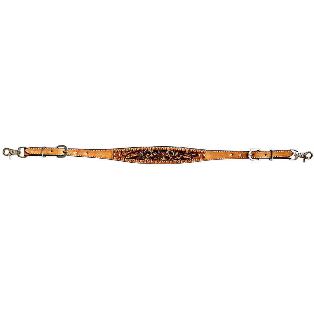 Bar H Equine Genuine Western American Leather Horse Premium Headstall & Breast Collar Set