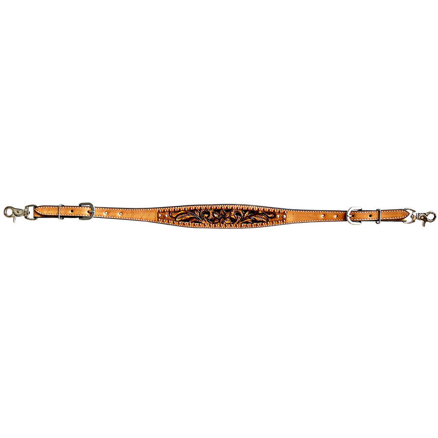 Bar H Equine Genuine Western American Leather Horse Wither Strap - Uhorse