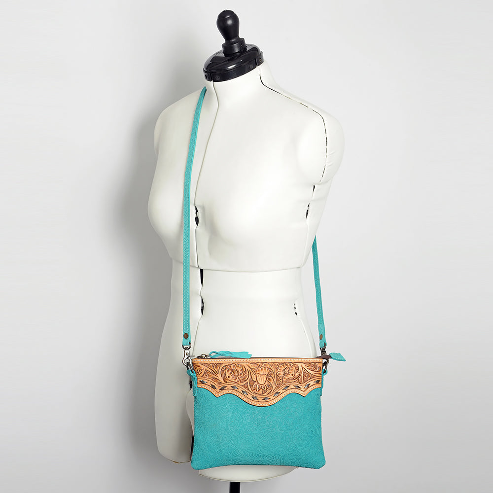 American Darling Small Crossbody Genuine Leather women bag western handbag purse