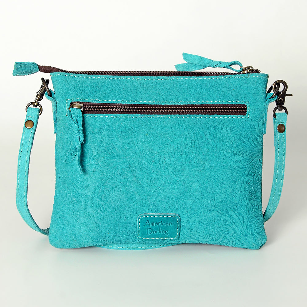 American Darling Small Crossbody Genuine Leather women bag western handbag purse