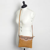 American Darling Small Crossbody Genuine Leather women bag western handbag purse