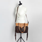 American Darling Tote Hair-On Genuine Leather Western Women Bag Handbag Purse | Travel Bags College Casual