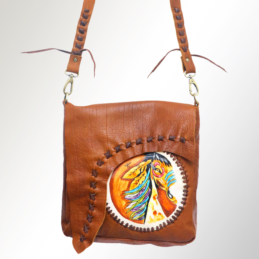 American Darling Cross Body Full Grain Leather Western Women Bag Handbag Purse | Crossbody for Cute