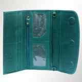 American Darling Wallet Hair on Full Grain Genuine Leather Western Women Bag | Handbag Purse Travel Clutch