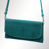 American Darling Wallet Hair on Full Grain Genuine Leather Western Women Bag | Handbag Purse Travel Clutch