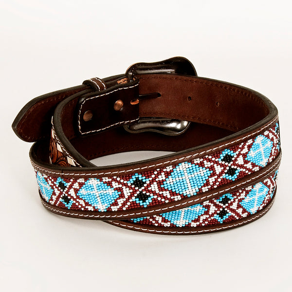 Tooled leather belts, Western Floral Belts, Hand Tooled Oakleaf and Ac –  Danny Collins Custom Leather