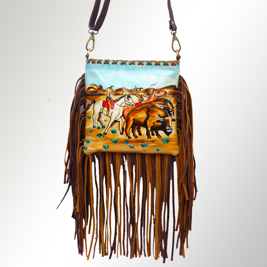 American Darling Cross Body Full Grain Genuine Leather Western Women Bag Handbag Purse | Crossbody for Cute