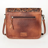 American Darling Cross Body Hand Tooled Saddle Blanket Genuine Leather Western Women Bag Handbag Purse | Crossbody for Cute
