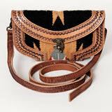 American Darling Cross Body Saddle Blanket Genuine Leather Western Women Bag Handbag Purse | Crossbody for Cute