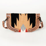 American Darling Cross Body Saddle Blanket Genuine Leather Western Women Bag Handbag Purse | Crossbody for Cute