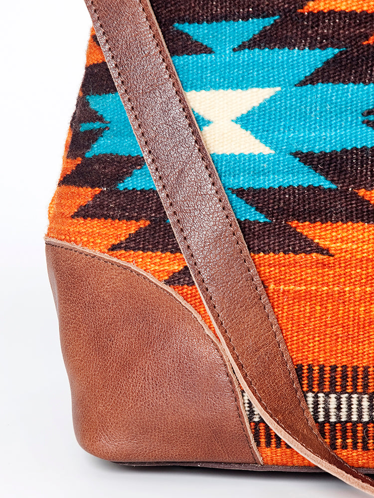 American Darling Tote Saddle Blanket Genuine Leather Western Women Bag Handbag Purse | Travel Bags Cute College Casual