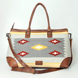 American Darling Tote Saddle Blanket Genuine Leather Western Women Bag Handbag Purse | Travel Bags Cute College Casual