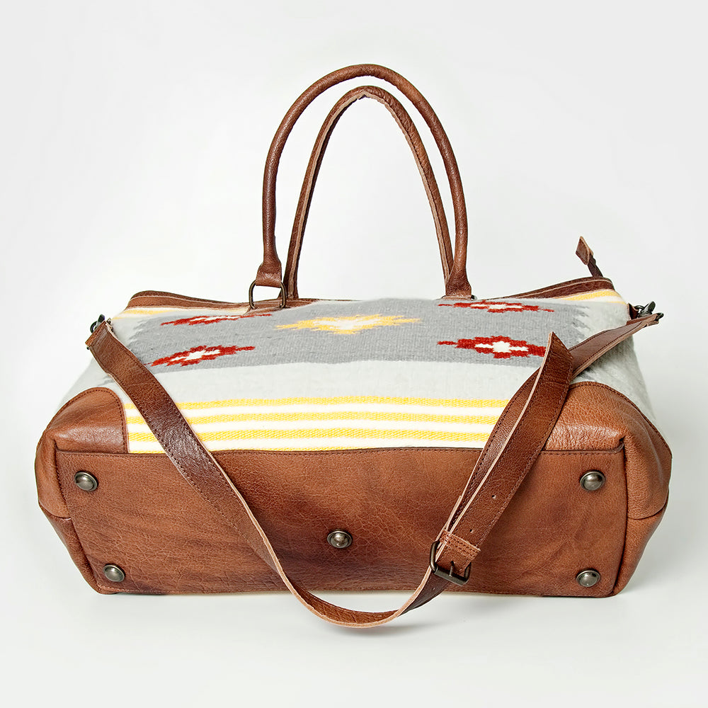 American Darling Tote Saddle Blanket Genuine Leather Western Women Bag Handbag Purse | Travel Bags Cute College Casual