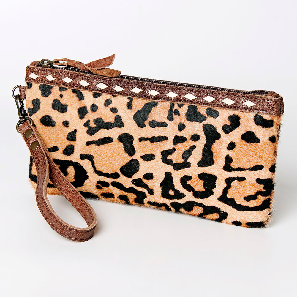 American Darling Wristlet Hair on Genuine Leather Western Women Bag | Handbag Purse | Women Wristlet | Wristlet Wristlet | Travel Wristlet | Leather Wristlet | Clutch Wristlet