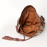 American Darling Hobo Saddle Blanket Hair Genuine Leather Western Women Bag Handbag Purse | Travel Bags College Casual