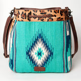 American Darling Hobo Saddle Blanket Hair Genuine Leather Western Women Bag Handbag Purse | Travel Bags College Casual