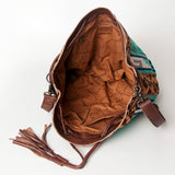 American Darling Hobo Saddle Blanket Hair Genuine Leather Western Women Bag Handbag Purse | Travel Bags College Casual