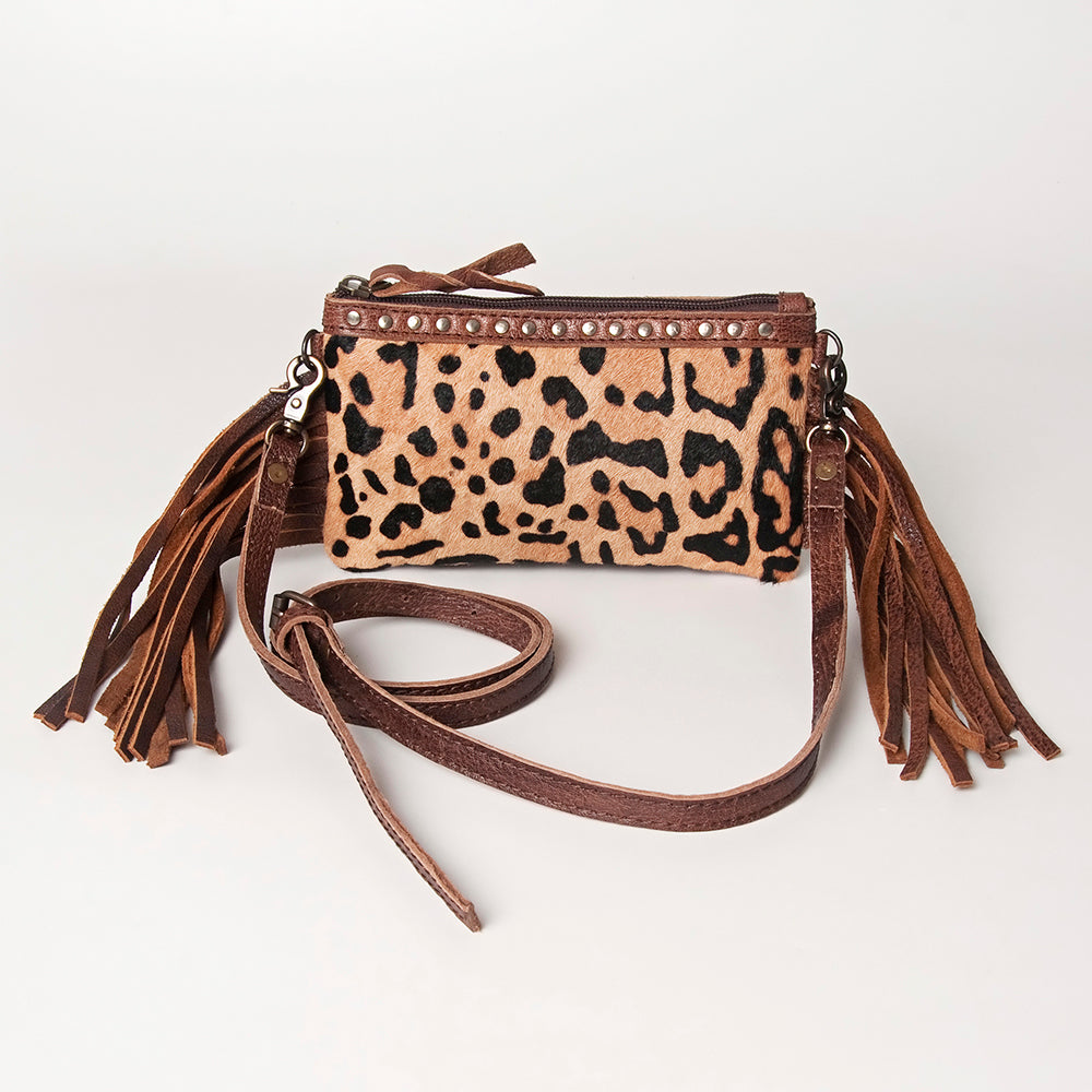 American Darling Small Crossbody Hair On Genuine Leather Western Women Bag Handbag Purse | for Cute