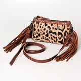 American Darling Small Crossbody Hair On Genuine Leather Western Women Bag Handbag Purse | for Cute
