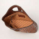 American Darling Tote Hand Tooled Genuine Leather Women Bag Western Handbag Purse