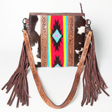 American Darling Crossbody Saddle Blanket Hand Tooled Genuine Leather Women Bag Western Handbag Purse