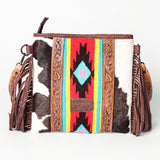 American Darling Crossbody Saddle Blanket Hand Tooled Genuine Leather Women Bag Western Handbag Purse