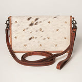 American Darling Organizer Hair-On Genuine Leather Women Bag Western Handbag Purse