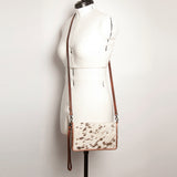 American Darling Organizer Hair-On Genuine Leather Women Bag Western Handbag Purse