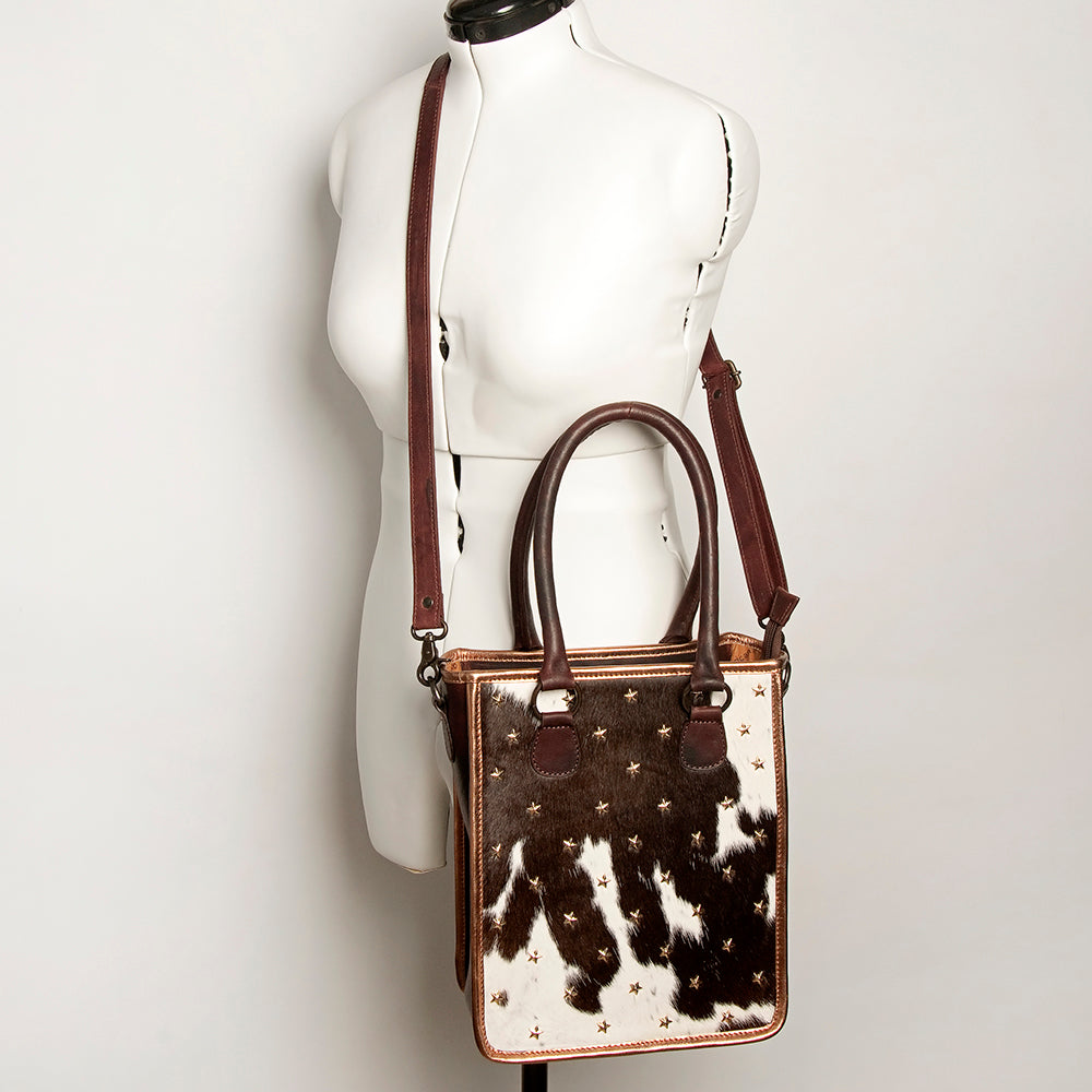 American Darling Tote Hair-On Genuine Leather Women Bag Western Handbag Purse