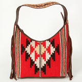 American Darling Hobo Saddle Blanket Genuine Leather Western Women Bag | Handbag Purse Bags for Cute