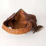 American Darling Hobo Hair-On Saddle Blanket Fabric Genuine Leather Western Women Bag | Handbag Purse Bags for Wallet Cute