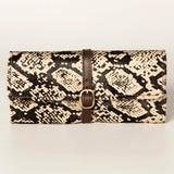 American Darling Jewelry Case Hand Tooled Hair-On Genuine Leather Western Women Bag | Organizer Box for Travel