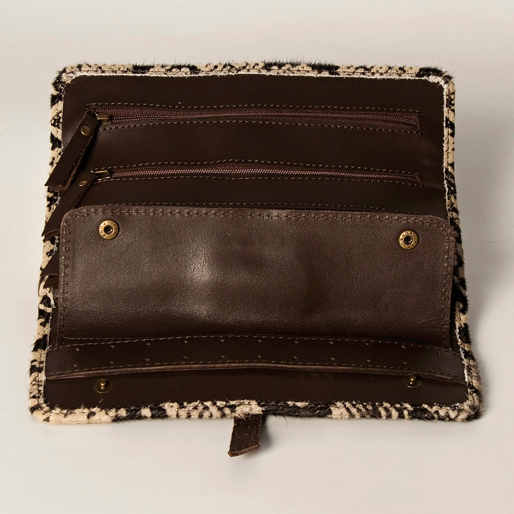 American Darling Jewelry Case Hand Tooled Hair-On Genuine Leather Western Women Bag | Organizer Box for Travel